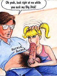 Young daughter doing blowjob incest cartoons