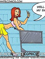 I guess she is still mad at me on inerracial cartoon porn. Well there is my employee!