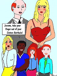 Make haste to get roost with good-looking black blokes in raunchy interracial cartoon porn sex!