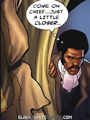 The sacrifice is ready on interracial cartoon sex chief! Make her pure with your huge cock!