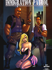 Porn comics with interracial threesome - shut the fuck up and suck my black dick